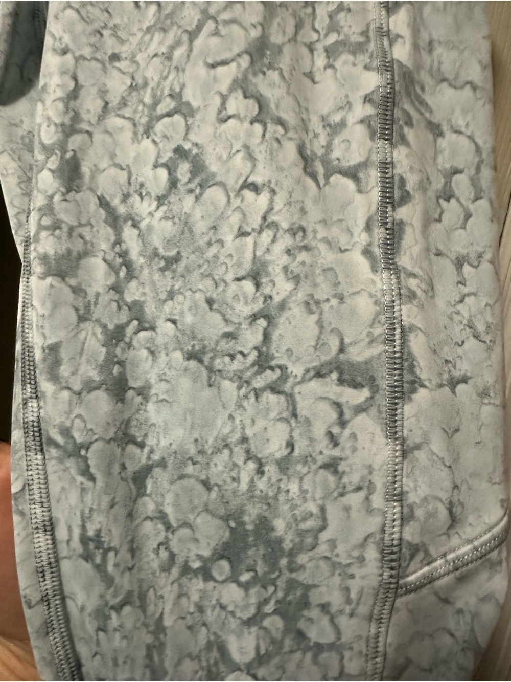 lululemon Light Blue tye dye Leggings with Side Pockets - Picture 6 of 7